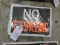NO TRESPASSING Signs / Thick Plastic / NEW / Total of 8 / 14