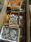 9 Boxes of MASTER PAD LOCKS and Keys / NEW Vintage Inventory
