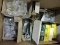 6 Boxes of Various: Hooks, Bolts, Friction Catches - NEW Old Stock