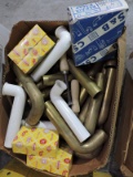 Lot of Brass and PVC Fittings -- See Photos - NEW