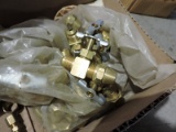 Lot of Various Brass Hardware - See Photos -- NEW Vintage Inv.