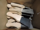 Lot of 10 Vintage PUTTY KNIVES / NEW Old Stock Inventory