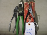 Lot of 3 Various Vintage Pliers - See Photos / NEW Inventory