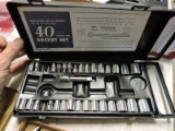 Incomplete Ratchet Set -- See Photos -- SAE & Metric / NEW
