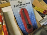CLAUS CUTLERY Brand Pocket Scissors (3 Total) NEW Vintage Inv.