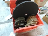 Assorted Grinding Wheels and Bins / Apprx 30 / NEW Old Inv.