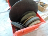 Assorted Grinding Wheels and Bins / Apprx 20 / NEW Old Inv.