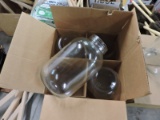 NEW One Gallon Glass Jars -- Case of 4 -- VINTAGE