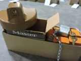 1 MASTER LOCK Trailer Lock & 6 MASTER SPECIAL Locks - NEW
