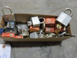 Assorted Size Pad Locks - AMERICAN, YALE, BELL - Apprx. 15 - NEW