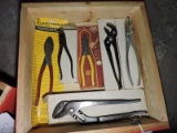 6 Assorted Pliers: CRECENT R-212, 50-7, G-210, R-210 , more - NEW