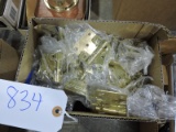 Box of Brass Hinges - See Photos - NEW Old Stock Inventory