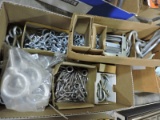 Lot of Various Bolts and Hooks - See Photo - NEW Old Stock Inv.