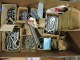 Lot of Various Hardware: U-Bolts, Hooks, Etc… - NEW Old Stock