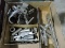 Lot of Various Sockets & Steel Brackets - See Photos