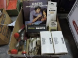 X-ACTO Deluxe Whittlers Set #5103 / Carving Set #5177, Etc...