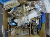 Assorted Hinges, Brackets and Drawer Pulls - See Photo