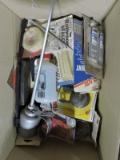 Various: Oil Can, Adhesives, Toilet Flappers, Etc….