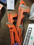 4 RIDGID Pipe Wrench Handles 14