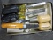 Lot of 5 Chisel Tools - NEW Vintage Stock