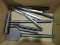 Lot of Punches, Chisels & Masonry Tools (11 total) - NEW Vintage