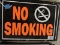'No Smoking' Metal Sign / 14