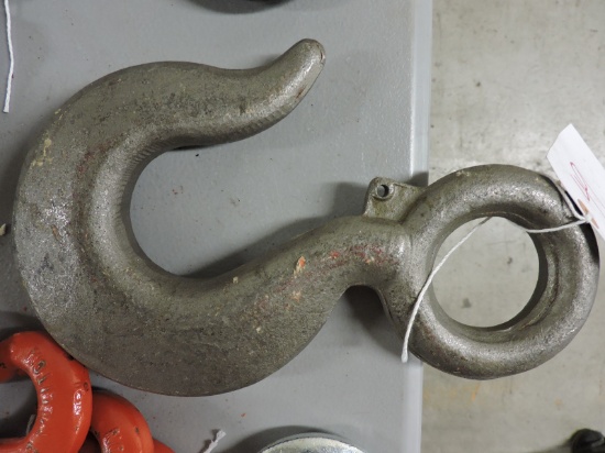 7-TON Grab Hook with Round Eye End -- NEW Old Stock