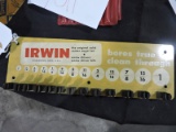 Vintage IRWIN Metal Bit Holder - Mountable - NEW Old Stock