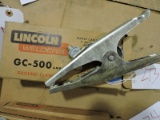 Pair of LINCOLN WELDERS #GC-500 AMP Grand Clamps - NEW
