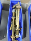 6 Brass Specialty Valves & Storage Case -- NEW Old Stock