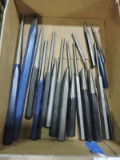 Lot of Punches, Chisels, Etc? Approx 16 Pieces - NEW Vintage