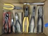 Lot of 8 Pliers - See Photos - NEW Vintage Old Stock Inventory