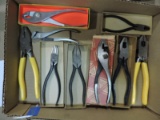 Lot of 9 Pliers - See Photos - NEW Vintage Old Stock Inventory