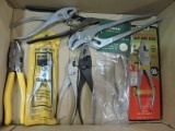 Lot of 10 Pliers - See Photos - NEW Vintage Old Stock Inventory