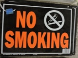 No Smoking' Metal Sign / 14