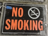 No Smoking' Metal Sign / 14