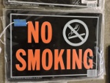 'No Smoking' Metal Sign / 14