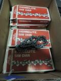 Lot of 4 Homelite Chainsaw Chains - Various - NEW