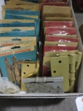 Cabinet Hinges & Assorted Hardware (35 Items) -- NEW