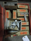 11 Boxes of T-Plates and Mechanics Tray -- NEW Old Stock