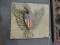 Metal Eagle and American Crest - See Photo - NEW Vintage