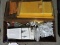 Plastic Mailbox, Plastic Toolbox and Assorted Brackets - NEW