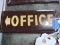 3 Metal: OFFICE Signs / 9.5