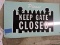 4 Metal: KEEP GATE CLOSED Signs / 14