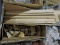 Lot of Apprx. 50 Wooden Paint Stirs & Wood Knobs -- NEW