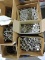 Lot of Assorted Nails -- 6 Boxes -- NEW Old Stock Inventory