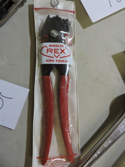 WHEELER-REX Pipe Tool Cutter # 69012 -- NEW Old Stock