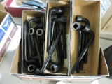 4 Sockets and Various Box Wrenches  1/4