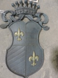Vintage Metal Signage - Crest Shield - Mountable - NEW