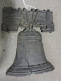 Metal LIBERTY BELL - Vintage - NEW Old Stock / Apprx 9